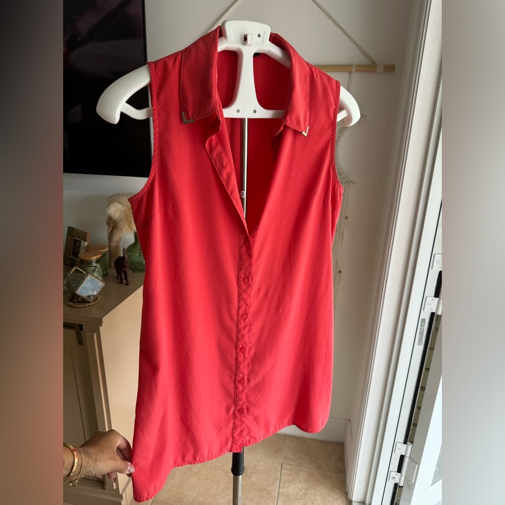 Collar button up dress